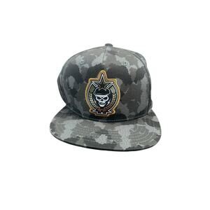 Call Of Duty Prestige Emblem Snapback Hat Cap Camo Gray